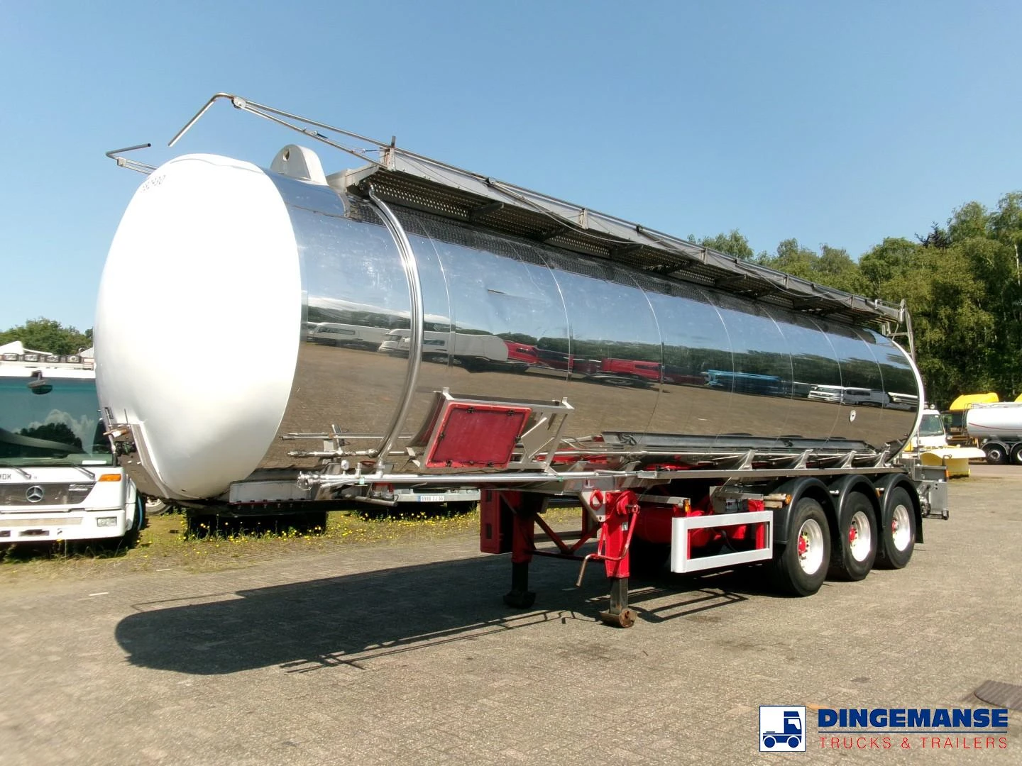 Indox Chemical tank inox 35.2 m3 / 1 comp + pump 2007 imagen 1
