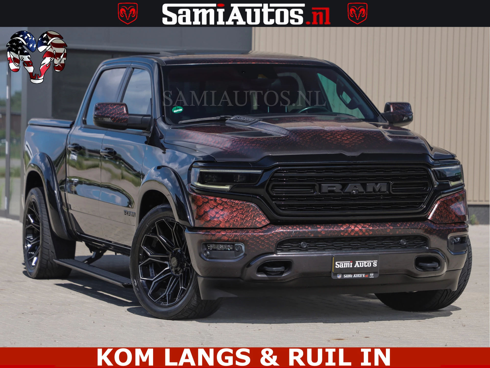 Dodge Ram Pick-Up 2023 - COBRA HULK PACK | 5.7 V8 402 PK | LIMITED EDITION | HUD | LUCHTVERING | BOM VOL | zdjęcie 3