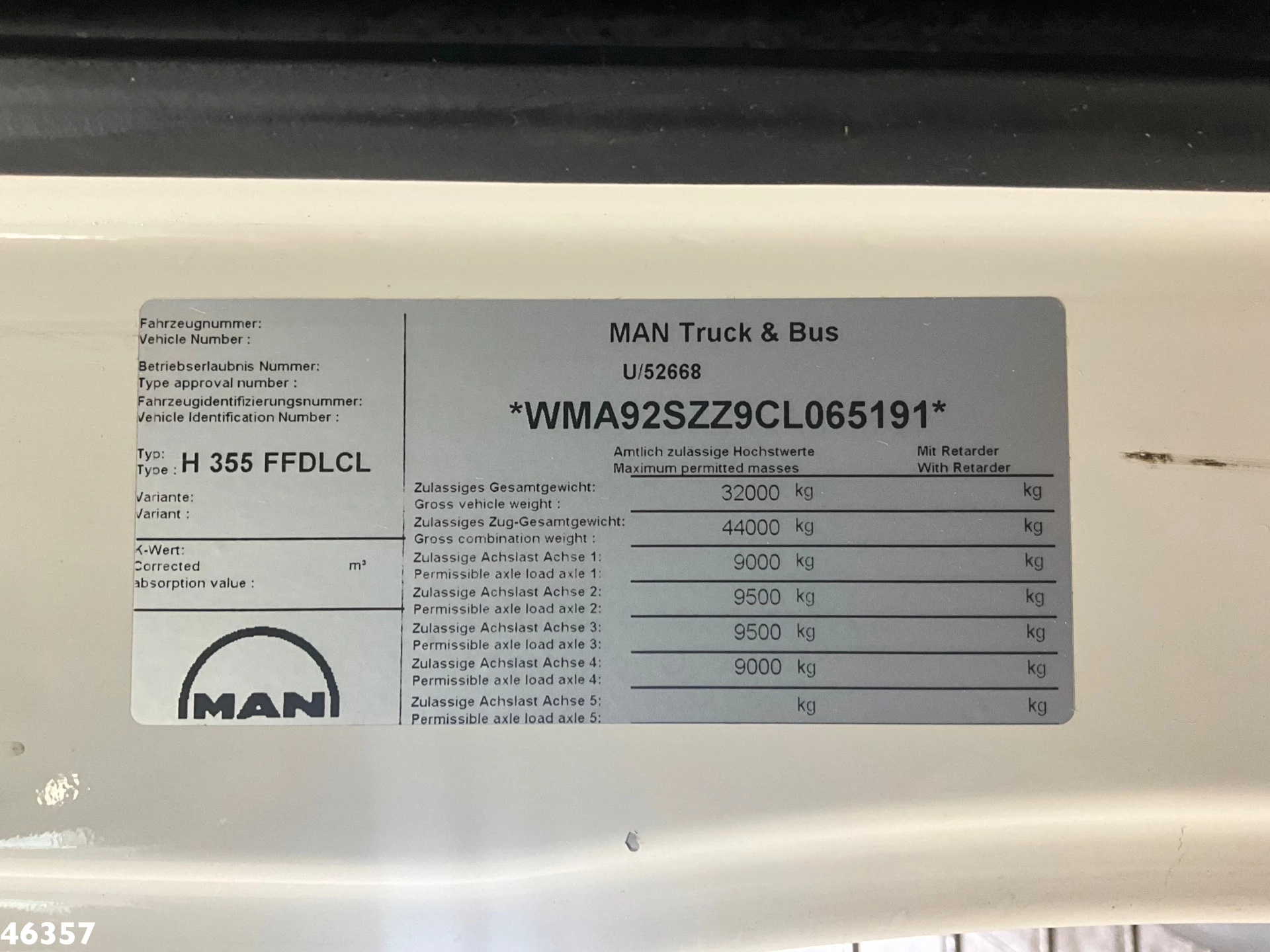 MAN TGS 2012 - 32.440 8x4 Palfinger 24 Tonmeter laadkraan zdjęcie 23
