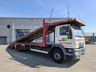 MAN LE19-280 2003 - / ROLFO CAR TRANSPORTER / TUV:08-06-2027 / 2XWINCH / 2XDECK / MANUAL / 2003 afbeelding 3 miniatuur
