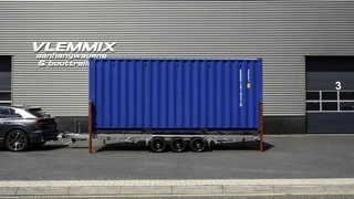 Vlemmix cointainer trailer 20 FT NIEUW 2026 afbeelding 1 miniatuur