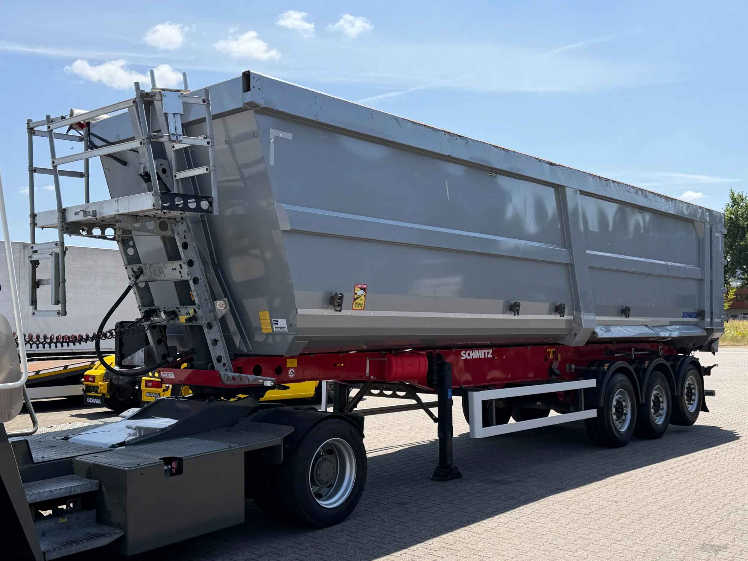 Schmitz Cargobull 2021 - 55m3 Stahl/Schrott Kipper Lift-As *Apk* afbeelding 6