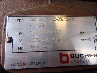 Diverse N/A - QXT42-025 BUCHER HYDRAULIC PUMP immagine 5