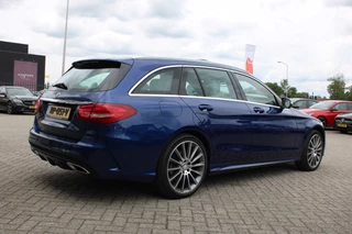 Mercedes-Benz C-Class 2015 - Estate 400 4MATIC AMG PANORAMADAK LUCHTVERING LEDER MEMORY HEAD-UP COMAND 19'' TREKHAAK imagen 7