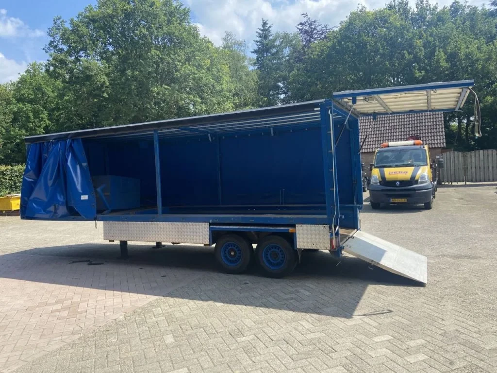 ROLL-ON 2000 - Be oplegger kuip dieplader met schuifzeilen Bild 1