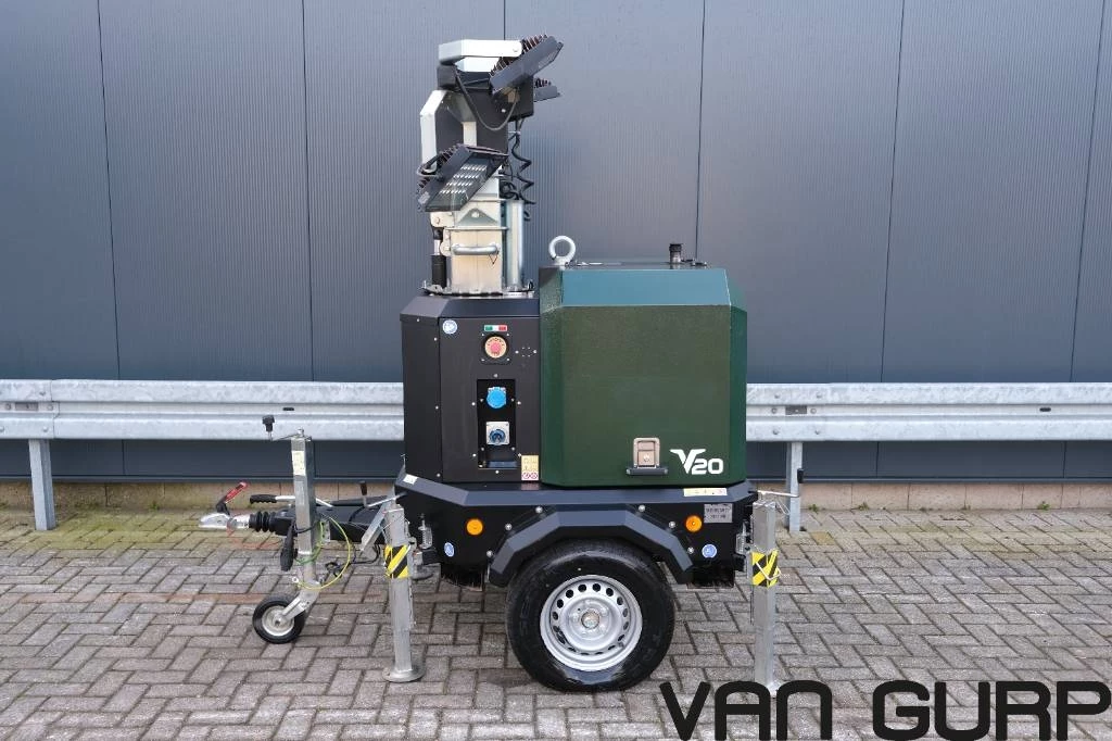 Generac 2019 - V20 4x320W lichtmast light tower afbeelding 9