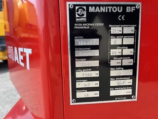 Manitou N/A 2001 - 150 AET ManiAccess Hoogwerker knikarm изображение 9