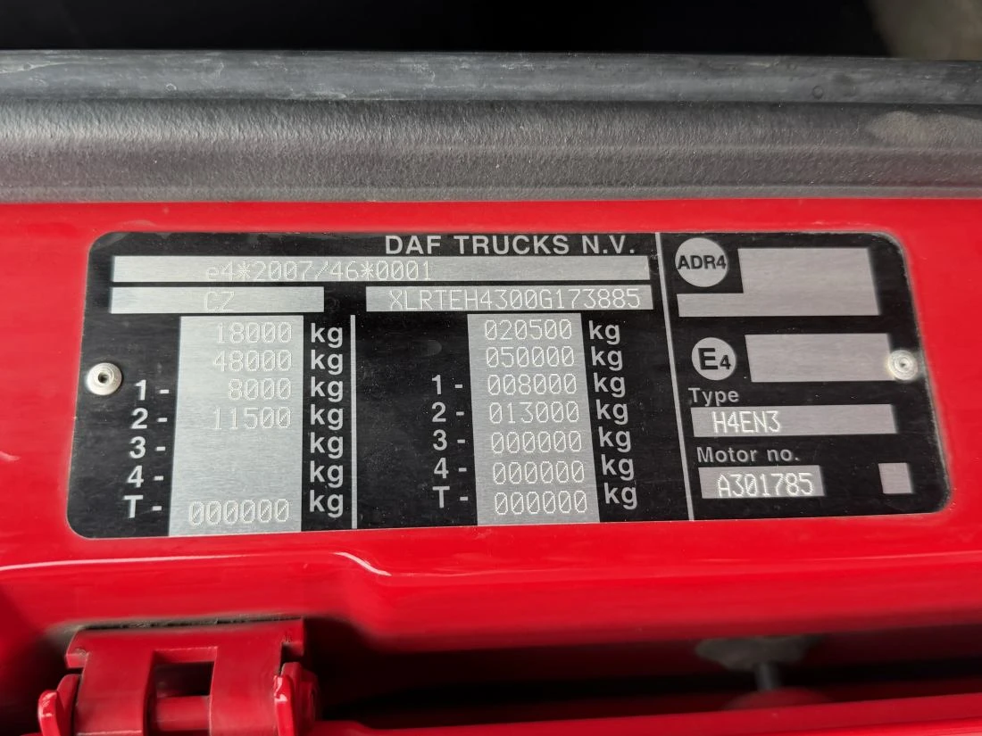 DAF XF480 - FT SSC 4x2 - TÜV 01-27 | Full Spoilers | Side Skirts | NightAC afbeelding 11