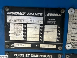 Fruehauf N/A 1999 - gesloten bak Estimated 3000 Jerrycans obrazek 9