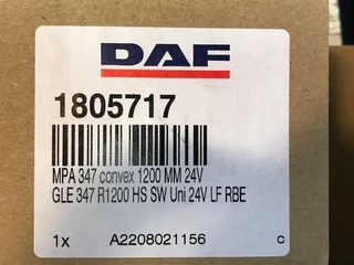 DAF N/A - 1805717 HOOFDSPIEGELGLAS MET HOUDER (NIEUW) imagem 3