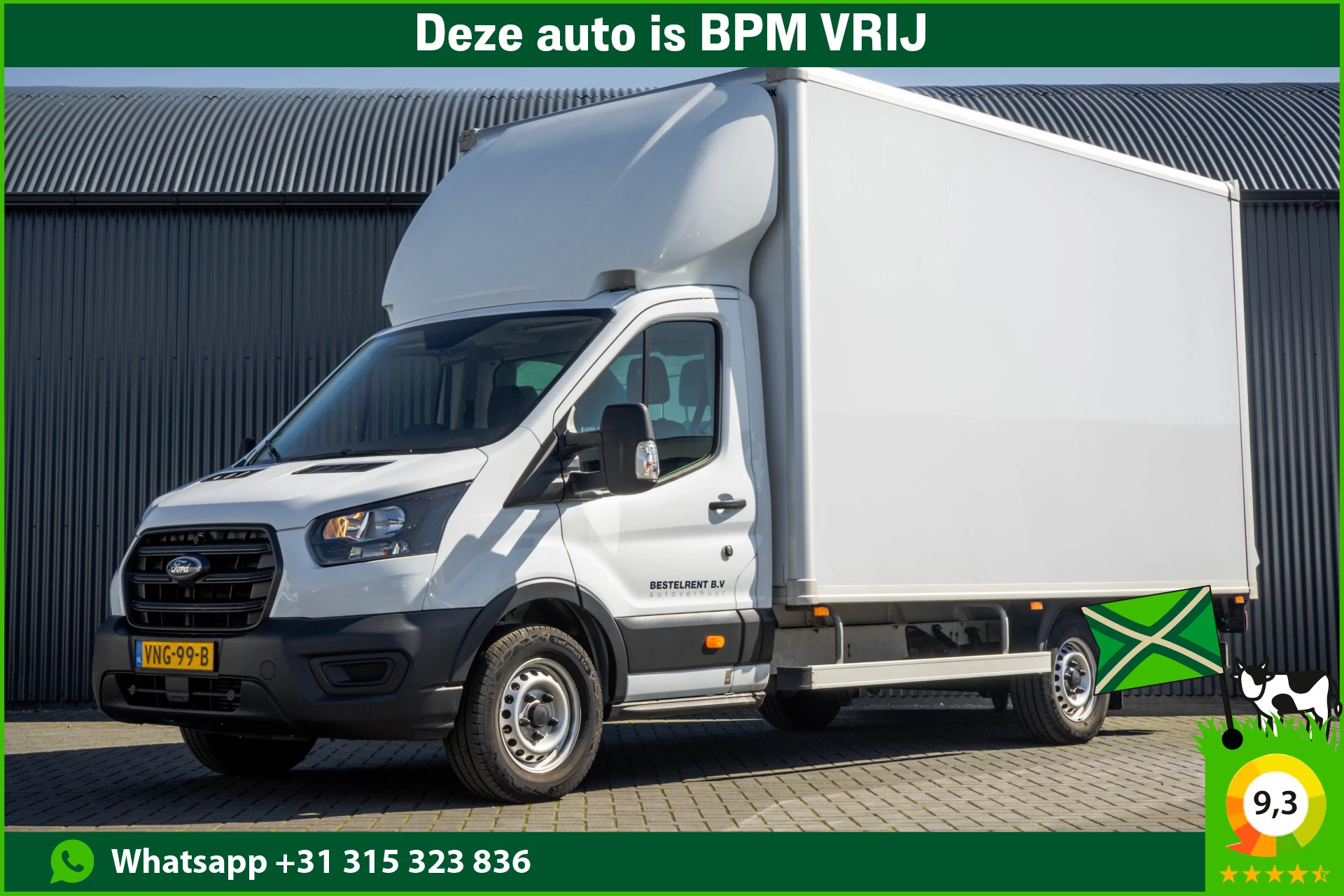 Ford Transit 2021 - 2.0 TDCI | Bakwagen met Laadklep | Zijdeur | NL Auto | Euro 6 | 130 PK | Airco | Cruise obrázek 1