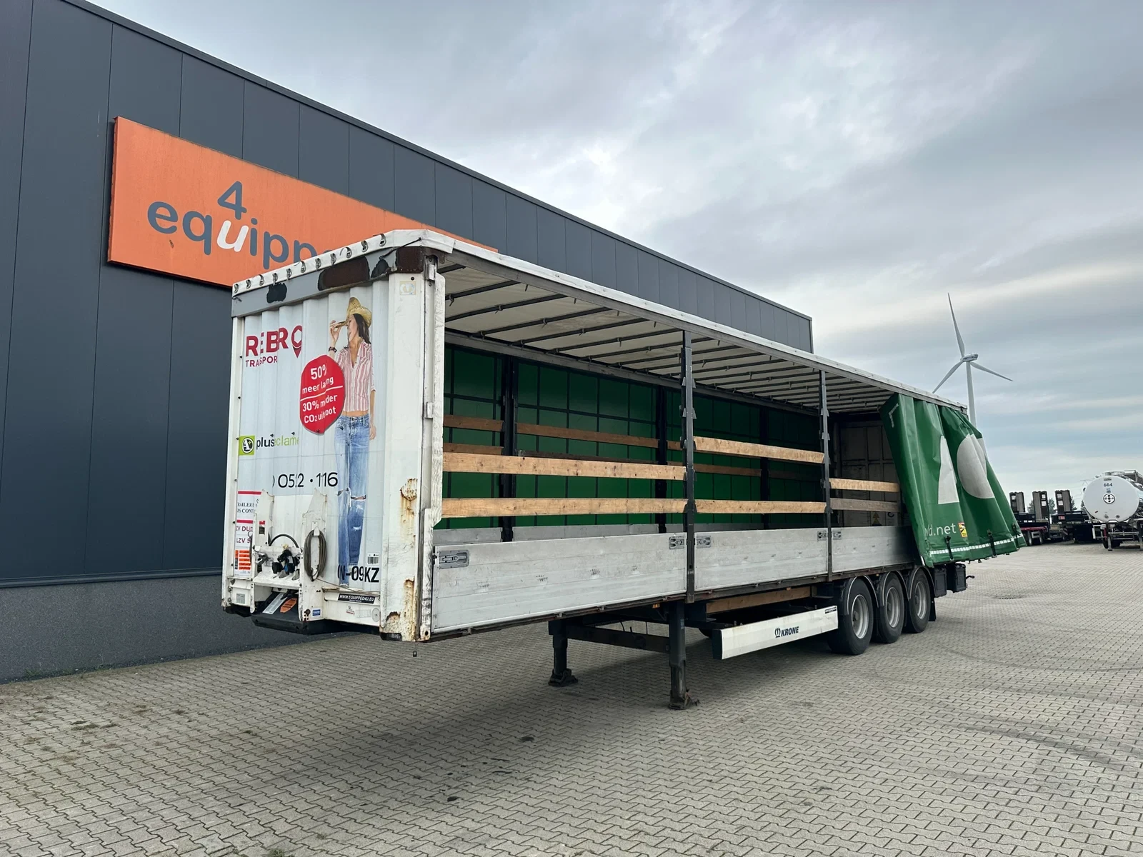 Krone 2014 - ALU DROPSIDES / 2.80M INSIDE HEIGHT / BPW + DRUMBRAKES / NL-TRAILER / APK: 27-10-2026 afbeelding 1