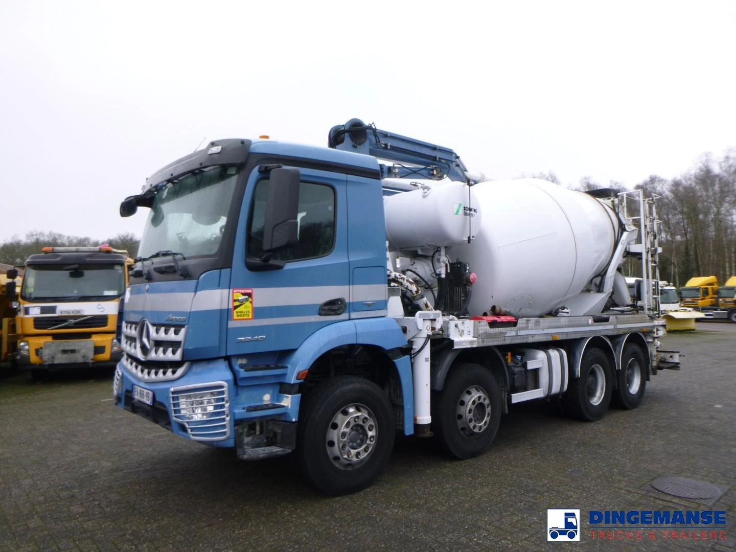 Mercedes-Benz Arocs 3240 8x4 Schwing-Stetter pump / mixer 2018 zdjęcie 1