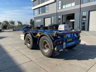 Krone SZC 20 2006 - 20 FT / Container chassis / BPW + Drum afbeelding 3 miniatuur