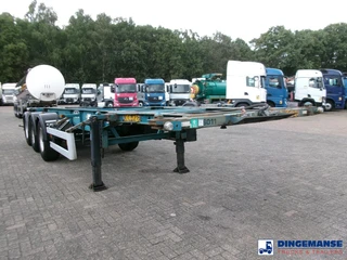 Van Hool 3-axle container chassis 20,30 ft. 1998 imagen 2 miniatura
