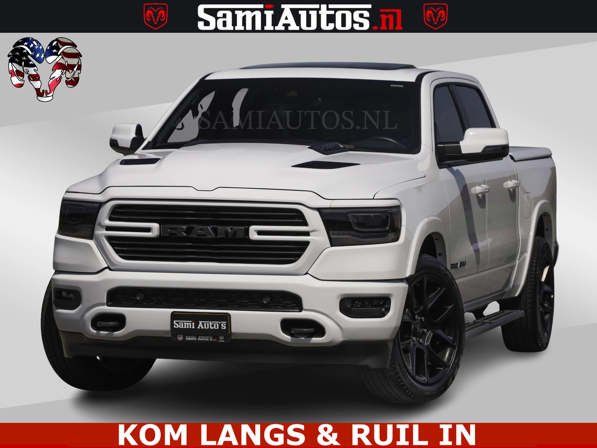 Dodge Ram Pick-Up 2024 - SPORT V8 5.7 402PK | Krachtige Hemi | Panorama Dak | 12' Scherm image 1