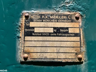 Mercedes-Benz 2638 AK V8 6x6 Manual Full steel suspension Meiller 10m³ kipper 1995 - N/A obrazek 21
