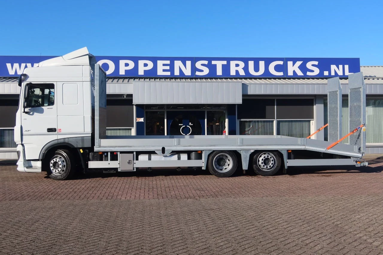DAF XF 450 2021 - 6x2 Oprijwagen vloerhoogte 100 cm + 2x bed + lift as afbeelding 7