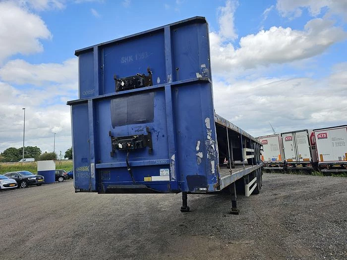 Pacton 3 AXLE FLATBED TRAILER BPW DRUM | price per piece 2006 изображение 6