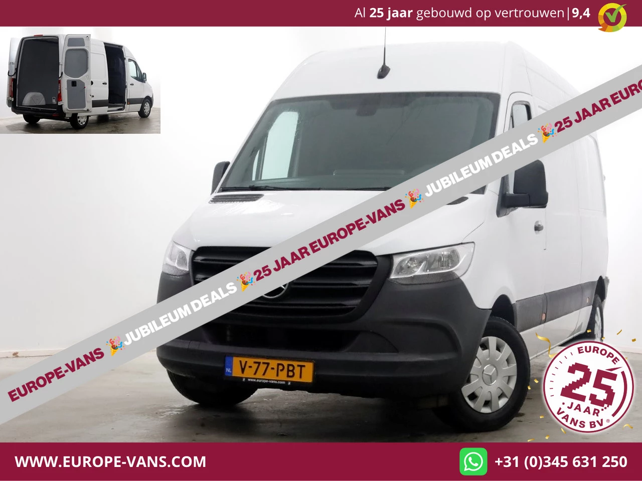 Mercedes-Benz Sprinter 2023 - 311 CDI 115pk L2H2 Airco/CarPlay 10-2023 zdjęcie 1