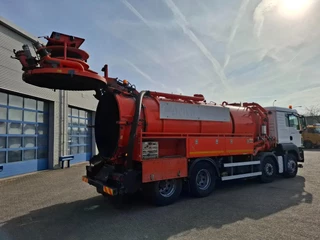 MAN TGS 2011 - 35.360 / WICOM SEWAGE SUCTION 200 BAR / 8X4 / !! 236672 KM !! / 2XLENKACHSE / FRIDGE / MANUAL / EURO-5 / 2011 obrazek 11