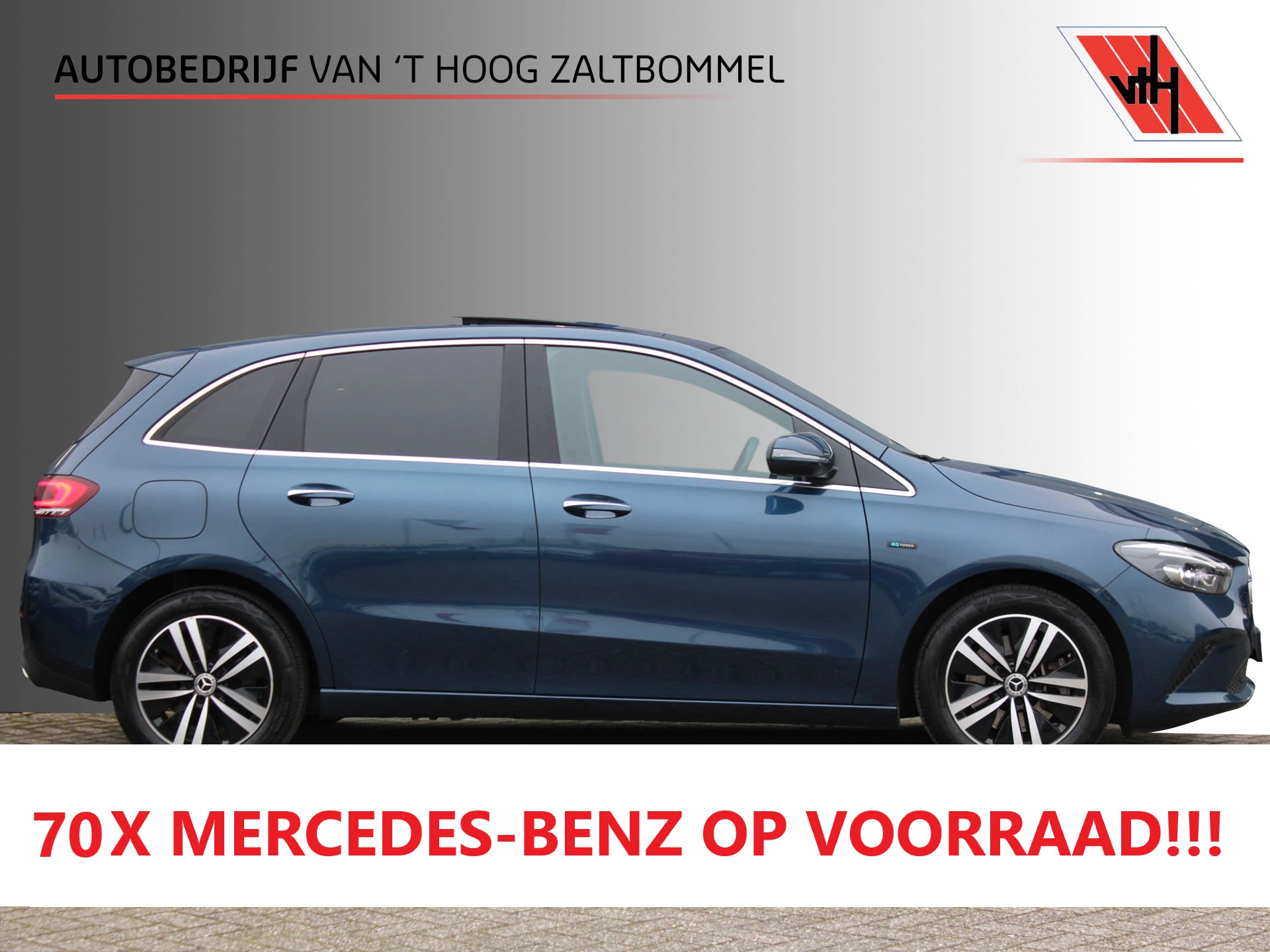 Mercedes-Benz B-Klasse 2021 - 250e Premium Plus PANORAMADAK LEDER MEMORY DISTRONIC SFEER CARPLAY CAMERA KEY-LESS GO afbeelding 1