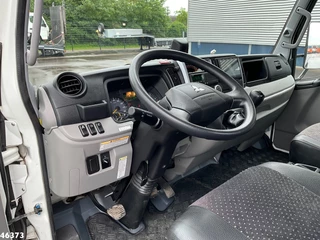 FUSO Canter 2023 - Euro 6 Hyvalift 5 Ton haakarmsysteem + Flatbedcontainer Just 44.417 km! image 11