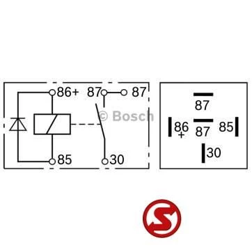 Bosch - Occ Relais Bosch 24V 20A immagine 3
