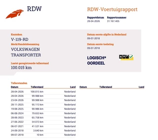 Volkswagen Transporter 2018 - 2.0 TDI 150pk Automaat Euro 6 - Airco - Imperiaal - Trekhaak immagine 7