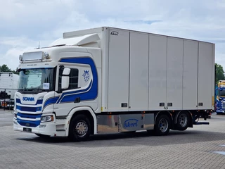 Scania P 2018 - P500 Highline 6x2 - Box with sidedoors - Loadlift - Retarder - Full air obrazek 3