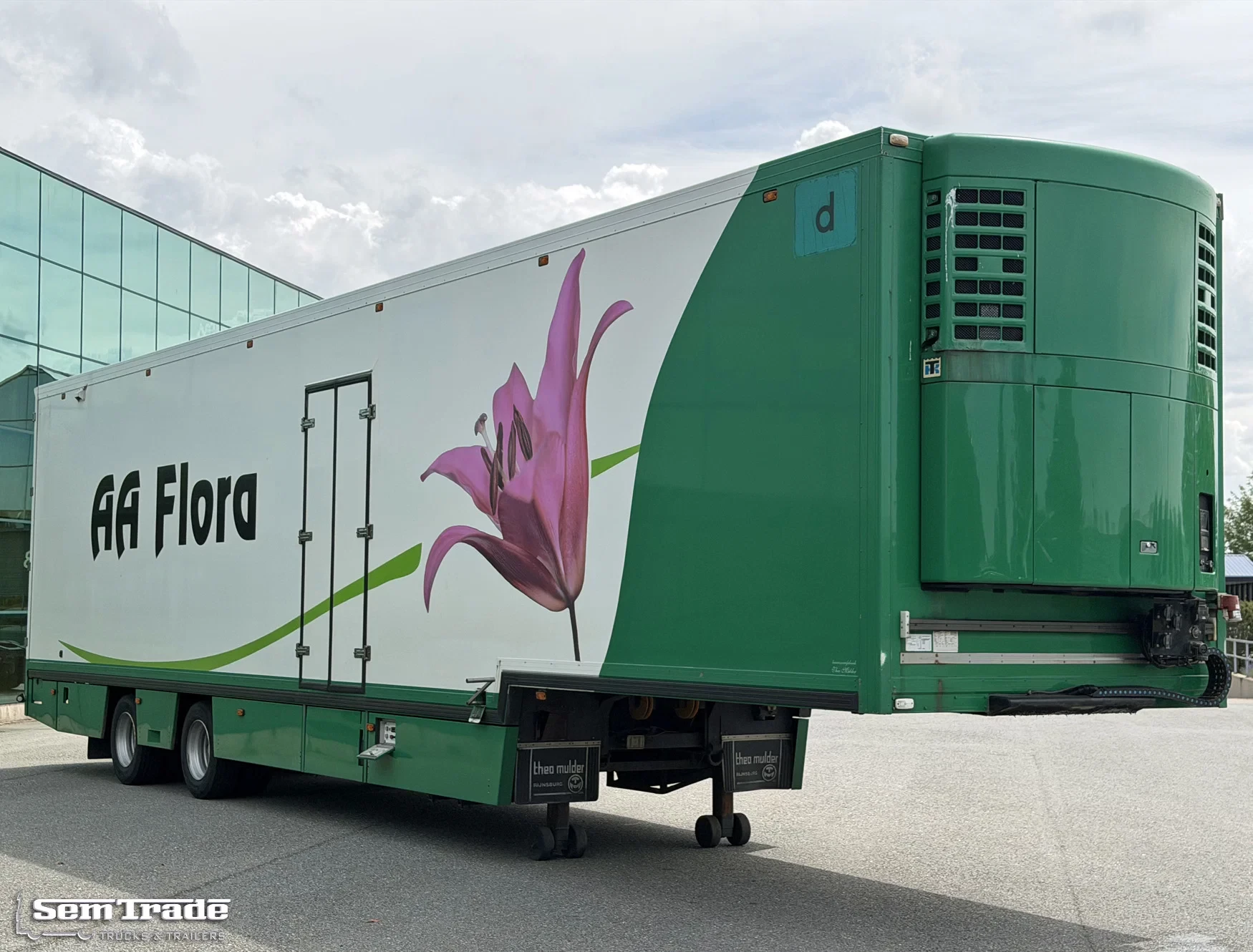 Floor 2008 - THEO MULDER THERMO KING STEERING AXLE SIDE DOOR HOLLAND-TRAILER afbeelding 6