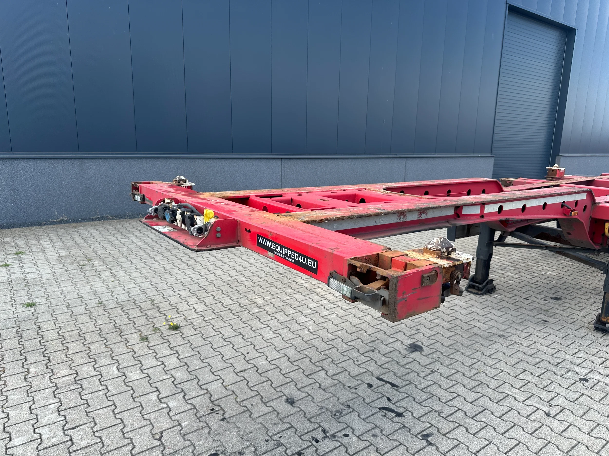 Krone 2015 - 40FT HIGH CUBE / BPW / DRUMBRAKES / NL-CHASSIS afbeelding 17