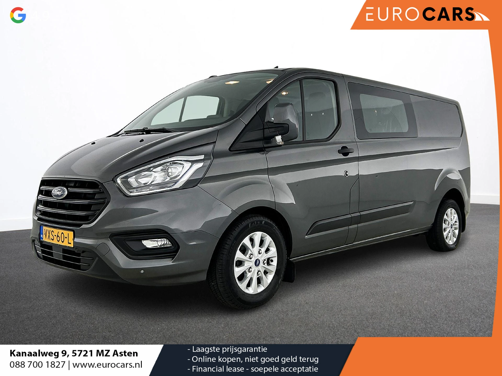 Ford Transit Custom 2023 - 300 2.0 TDCI Automaat L2H1 Trend Dubbele Cabine Bild 1