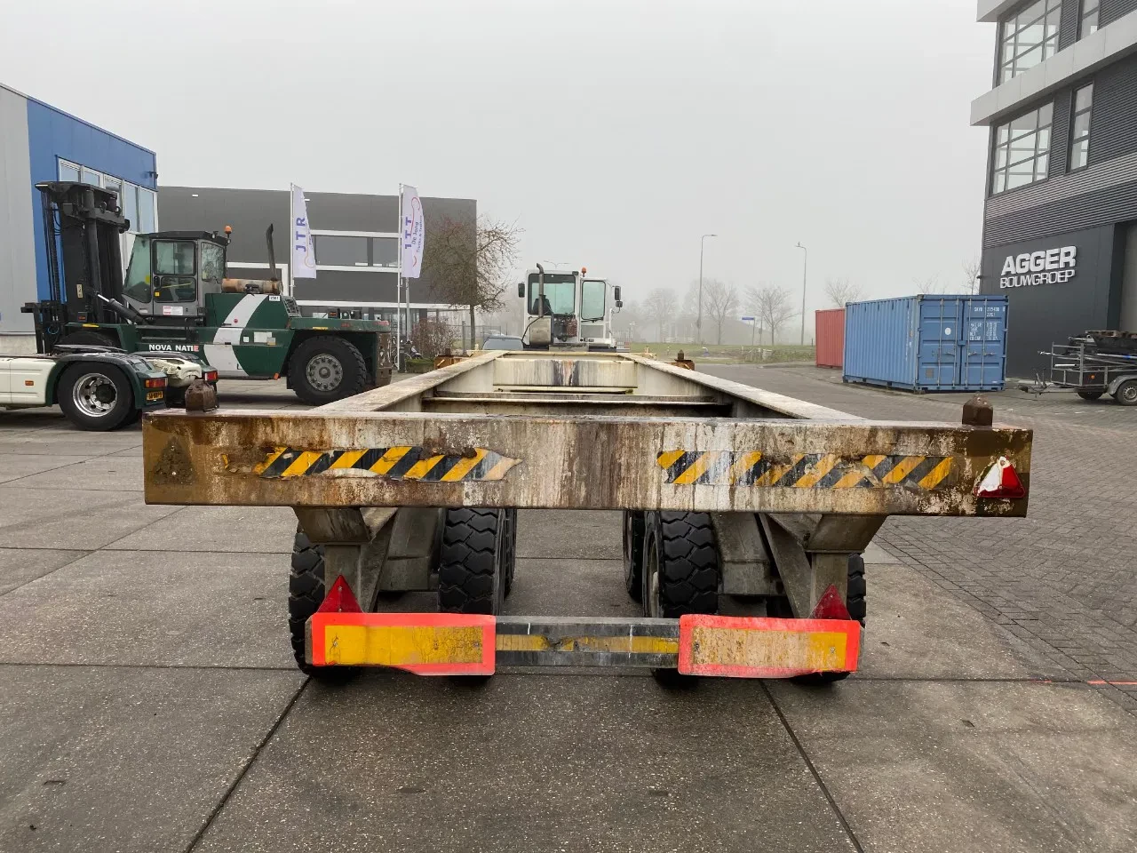 Buiscar - 12x / 36 Ton / 20 FT - 30 FT / Skeletal / Port Trailer immagine 2