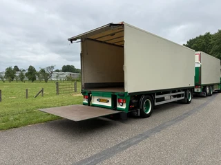 DAF CF 440 2016 - CF440 6X2 Bakwagen met 2 assige Floor schamel aanhangwagen NIEUWSTAAT obrazek 14