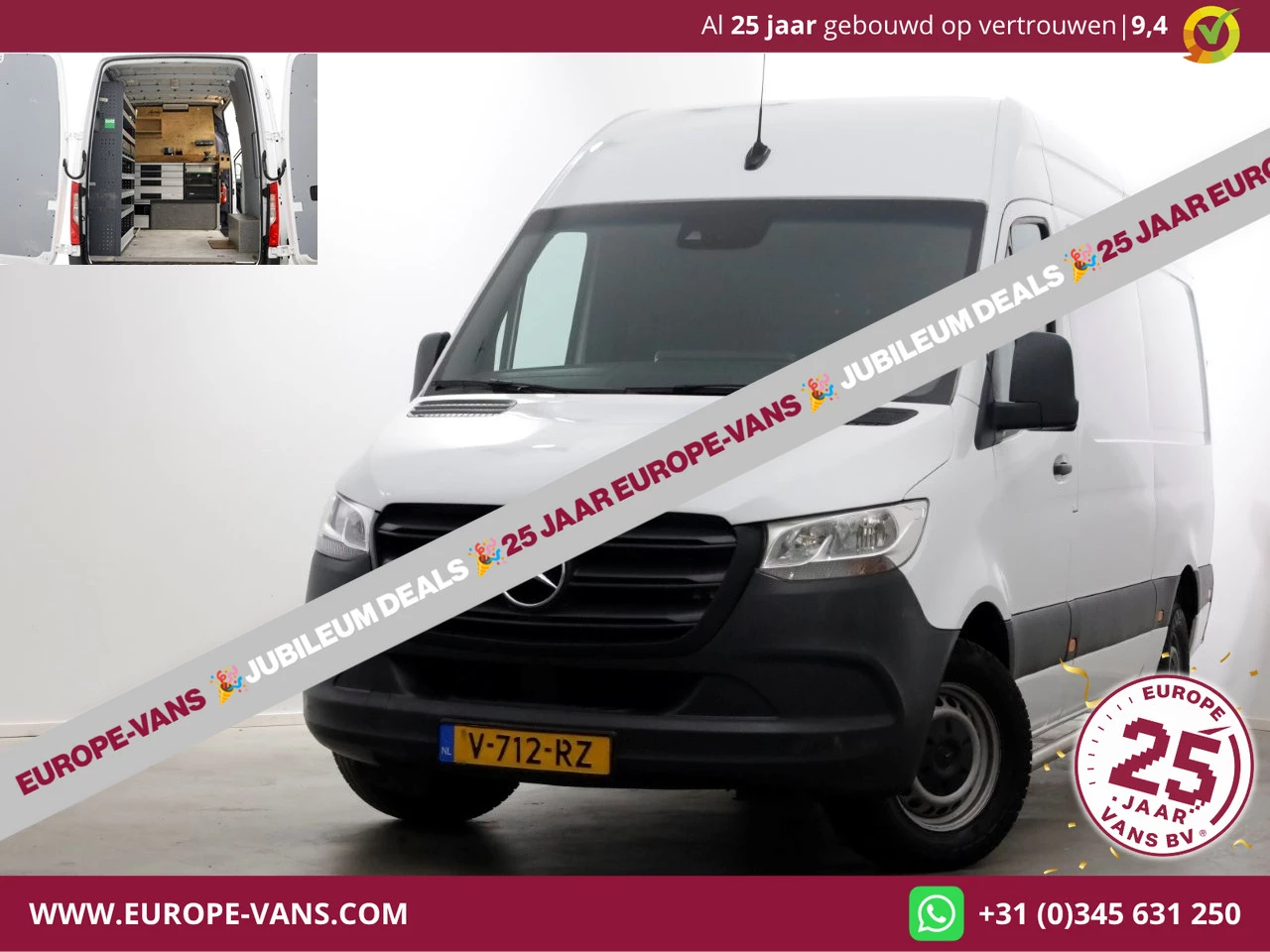 Mercedes-Benz Sprinter 2018 - 311 CDI 115pk L2H2 RWD Servicewagen Airco/Camera 09-2018 obrázek 1