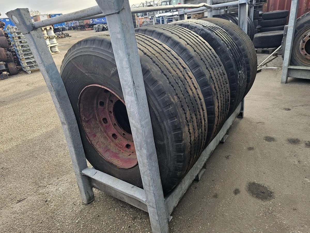 BRIDGESTONE R 164 \ TRAILERBAND | 425/65 R 22.5| 4 STUKS | 12-12-8-5 MM PROFIEL| 2010 Bild 6