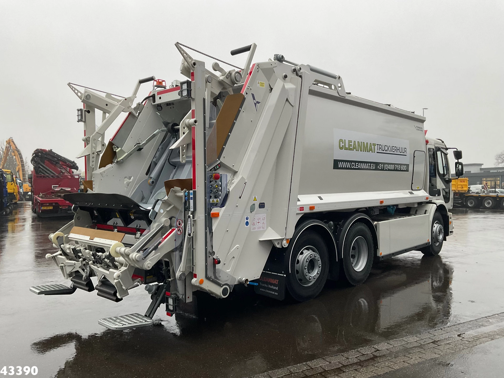 Volvo FE Electric Terberg RosRoca 20m³ FULL ELECTRIC Welvaarts Weighing system 2024 obrázek 4