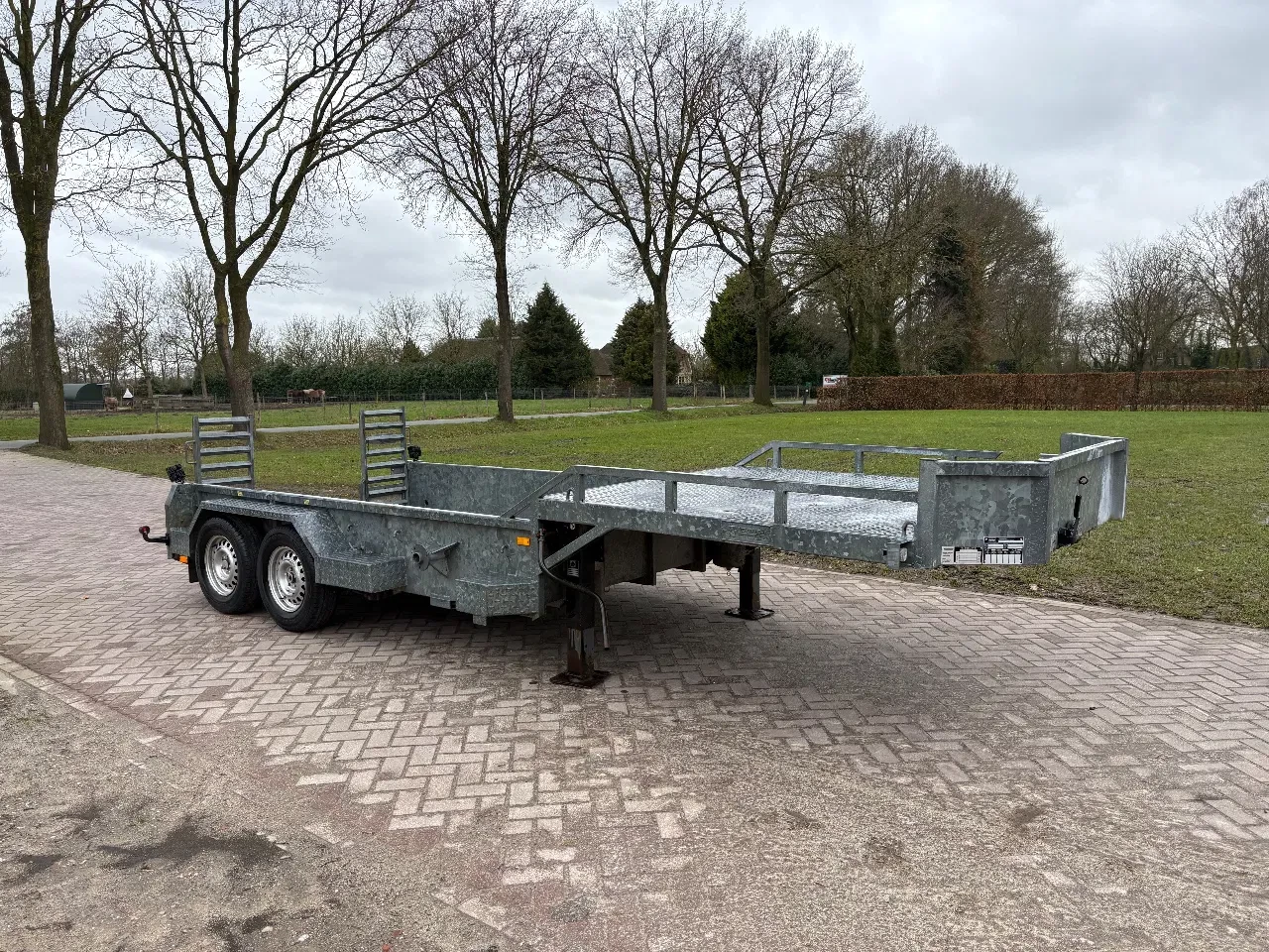 Veldhuizen 2010 - Be oplegger 5.2 TON kuip dieplader immagine 5