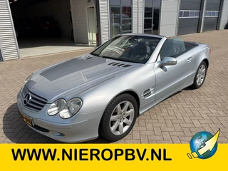 Mercedes-Benz SL 2003 - 350 Cabrio Hardtop Automaat Airco Cruisecontrol NL-Auto 77000KM ORGINEEL zdjecie 1