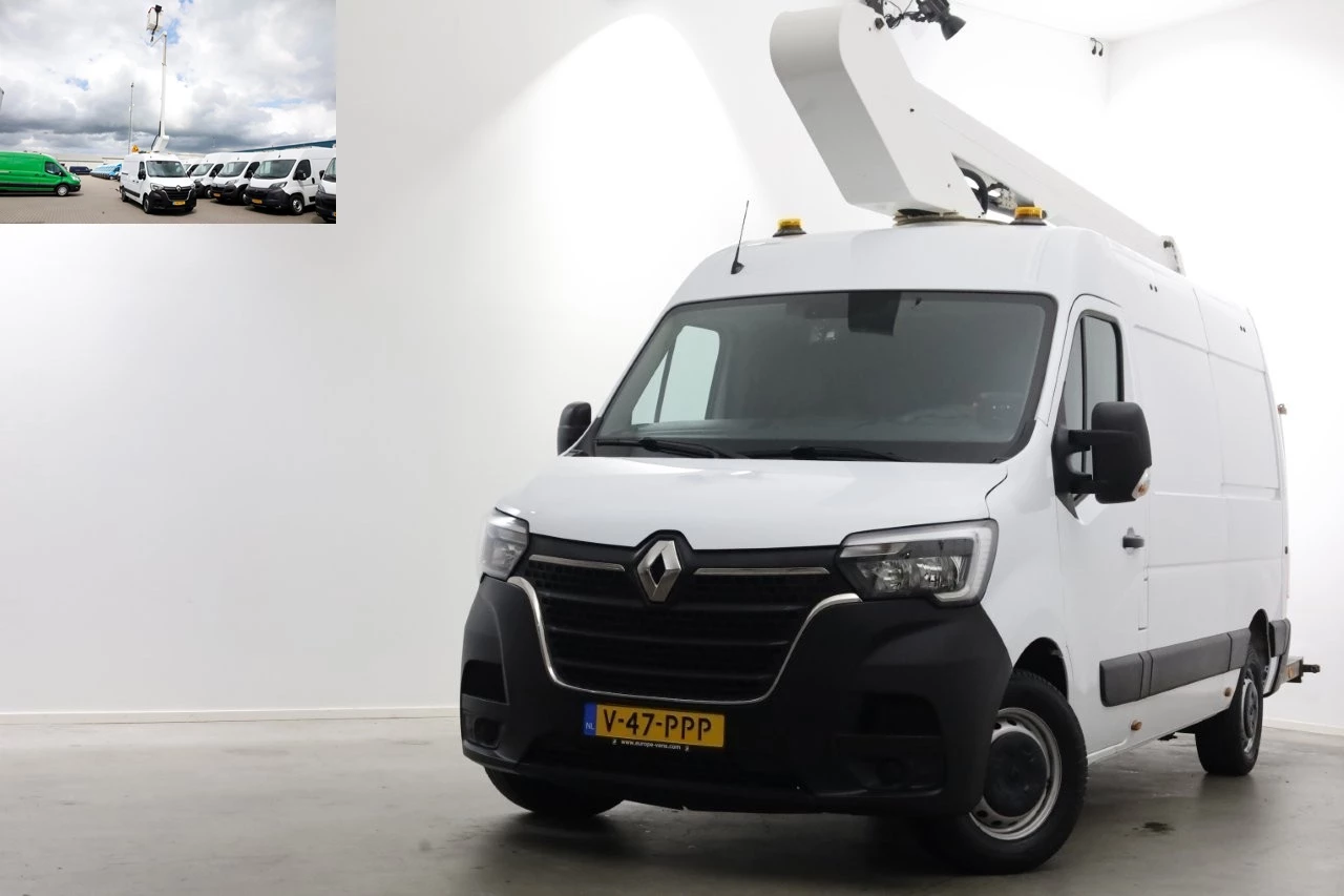Renault Master 2021 - T35 2.3 dCi 145pk L2H2 121FT Hoogwerker Werkhoogte 10 meter 01-2021 image 1