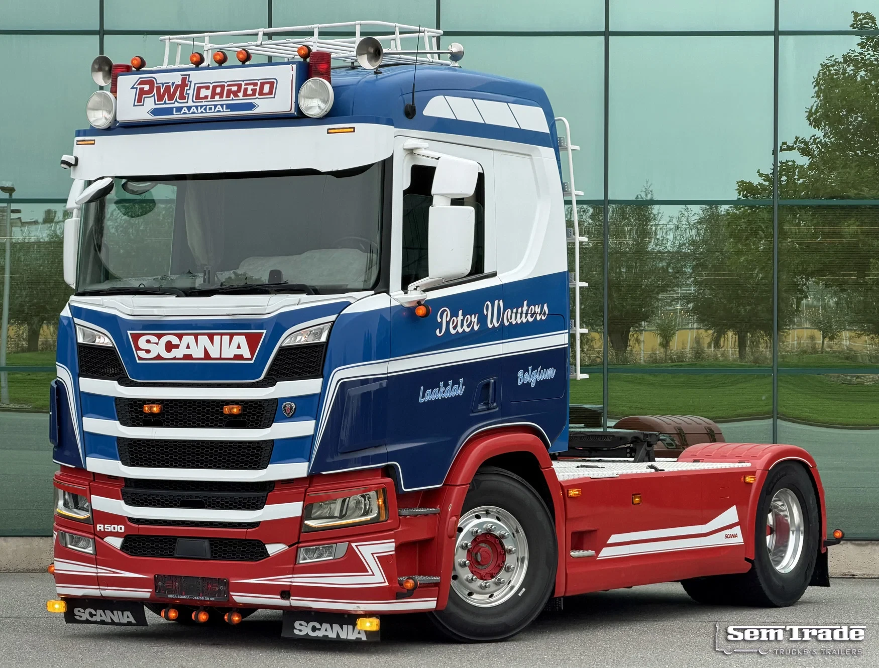 Scania R 2019 - R500 NGS EURO 6 RETARDER FULL AIR 4-POINTS AIRSUSPENSION ONLY 681.000 KM BELGIUM-TRUCK afbeelding 1