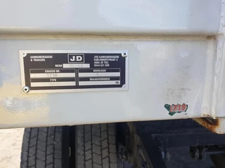 DESOT N/A 1996 - 2 As Vrachtwagen Aanhangwagen Schuifzeil, LLH-08-R afbeelding 25