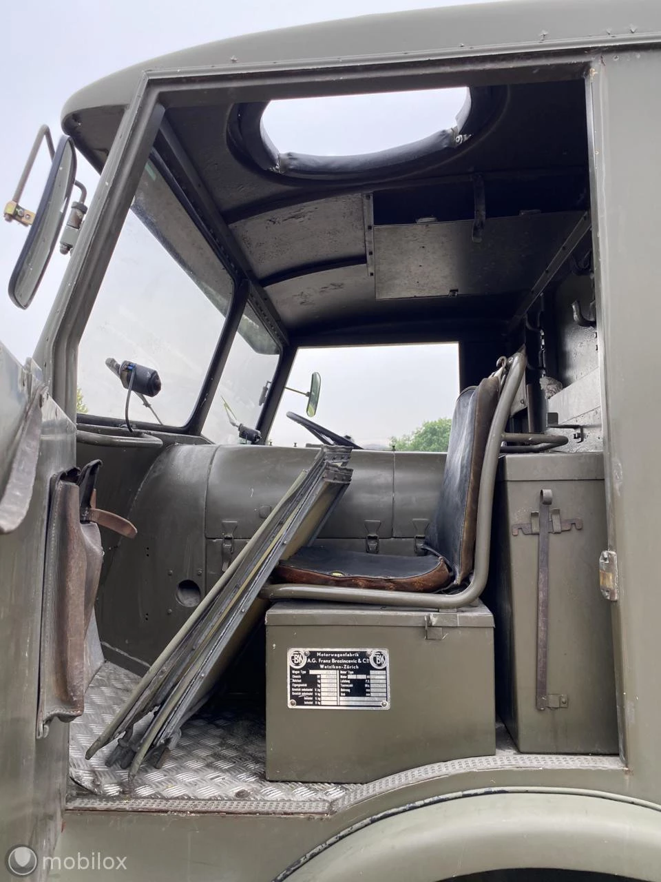 FBW AX 40 1954 - 4x4 1954 Sauer Berna afbeelding 11