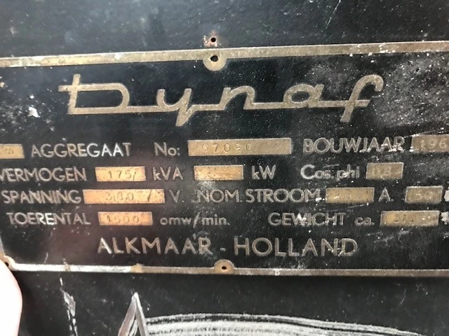 Deutz 1967 - DEUTZ V12 BA 12L714 DYNAF 175 KVA GENERATOR immagine 9