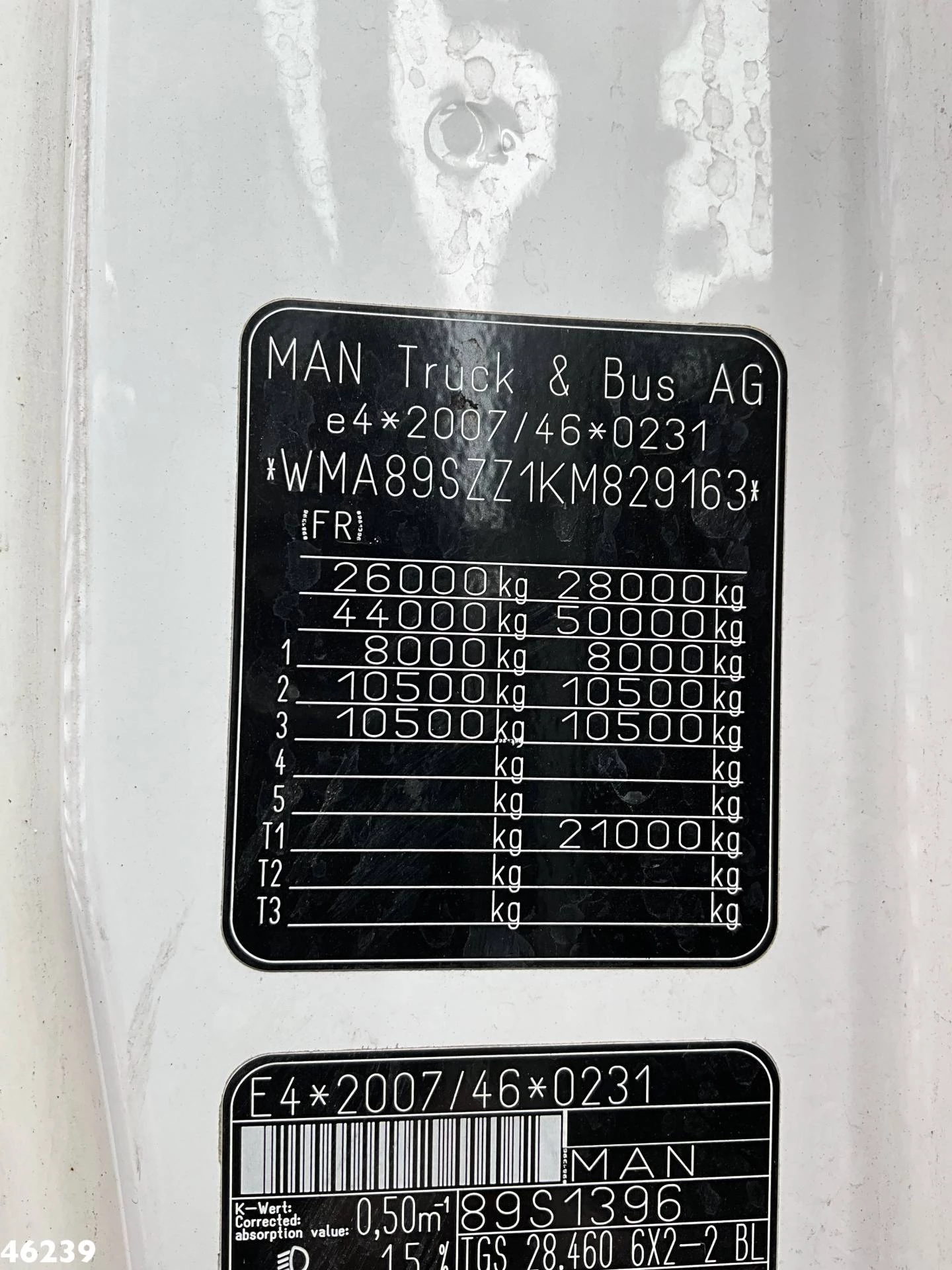 MAN TGS 2019 - 28.460 Euro 6 Marrel 20 Ton haakarmsysteem изображение 21