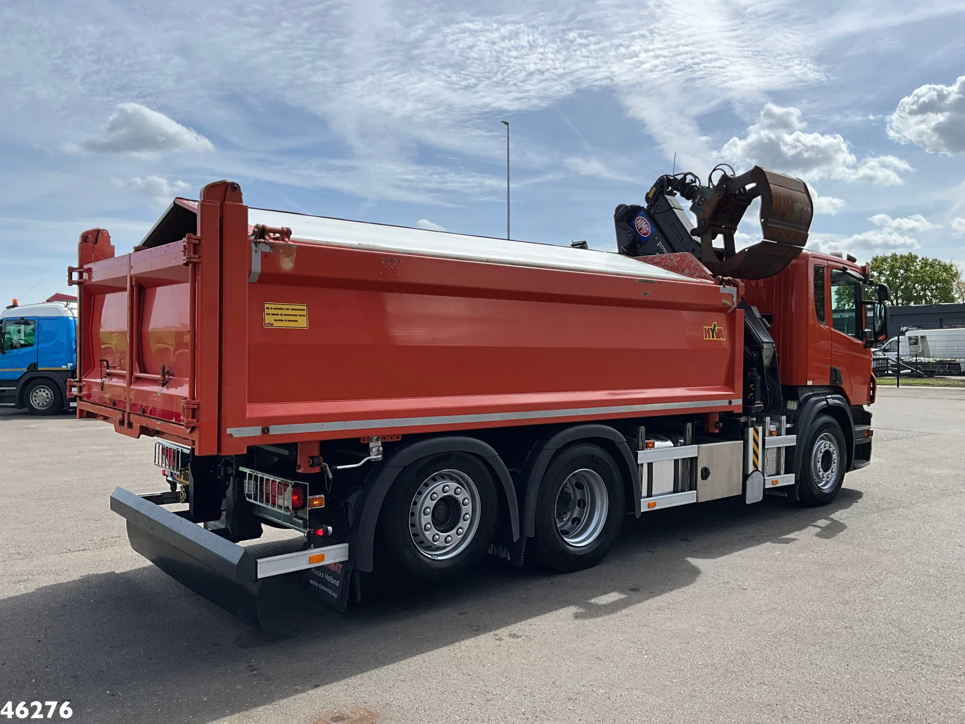 Scania P 2013 - 320 HMF 14 Tonmeter Z-kraan Just 173.443 km! image 7