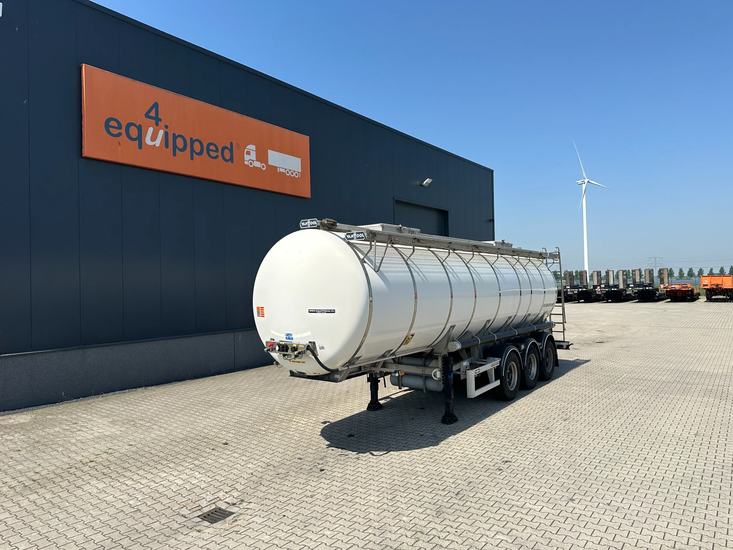Van Hool 2014 - FOOD / LEBENSMITTEL / empty weight: 5.860kg / 29.500L / 1-comp.+ 1 baffel / discbrakes / NL / APK: 05/2027 afbeelding 50