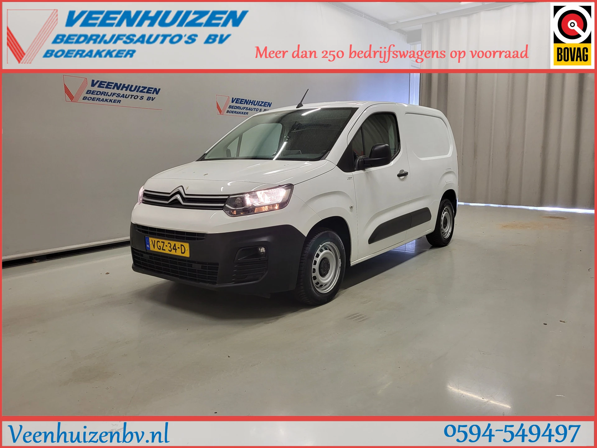 Citroën Berlingo 2020 - 1.2PureTech 111pk Benzine! afbeelding 1
