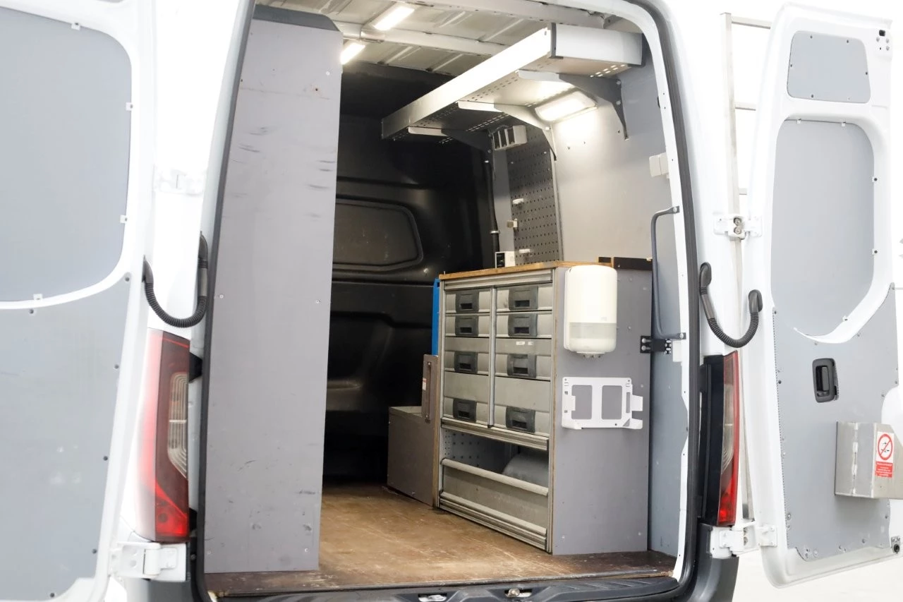 Mercedes-Benz Sprinter 2021 - 316 CDI 163pk L2H2 7G Automaat 4x4 ZG1 D.C. LED/360° Camera/Navi 06-2021 immagine 13